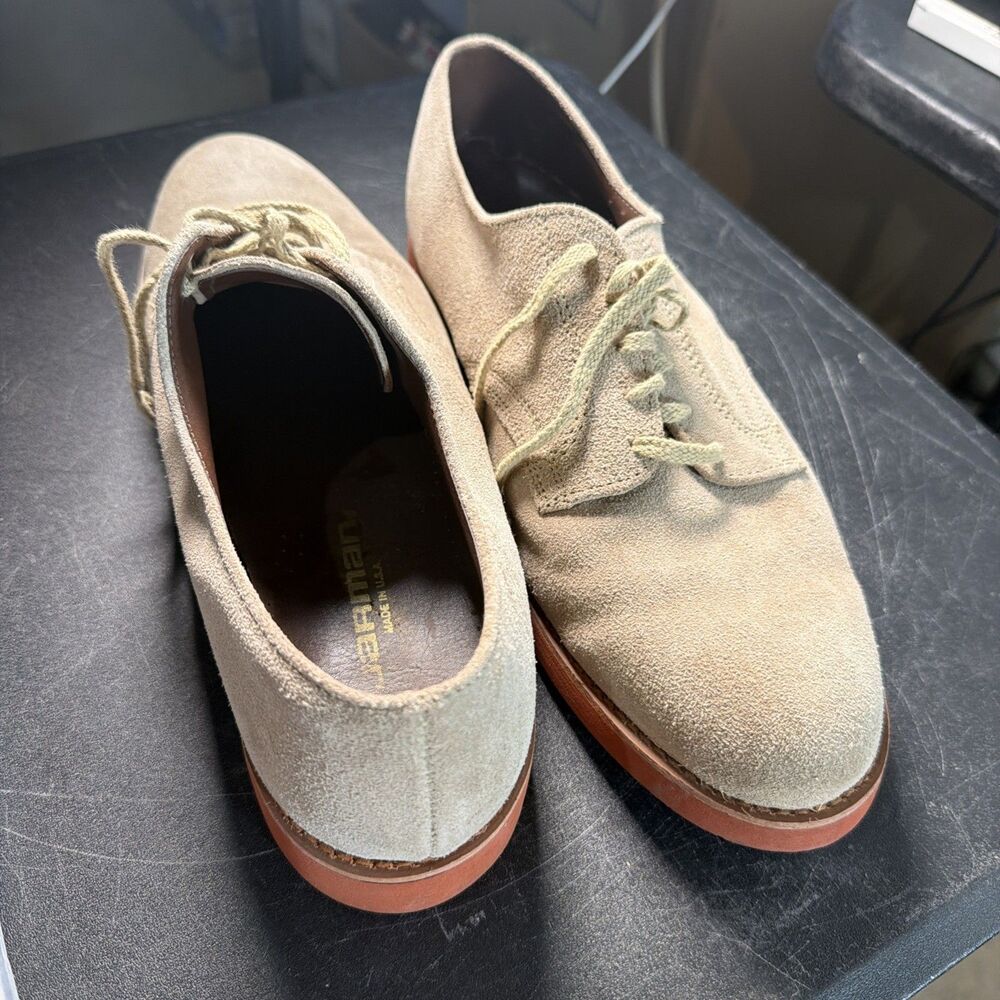 Jarman Size 13 D sand sueded leather